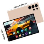 New 2026 10.1-inch Android 15 Tablet, 1280×800 IPS HD Touchscreen, 16GB + 8GB+8GB Extended RAM, 256GB Storage, 5MP+16MP Camera, 6000mAh Battery, 2-in-1 Design Includes Keyboard, Mouse, Protective Case, Stylus, and Charger – Ideal Gift for Christmas